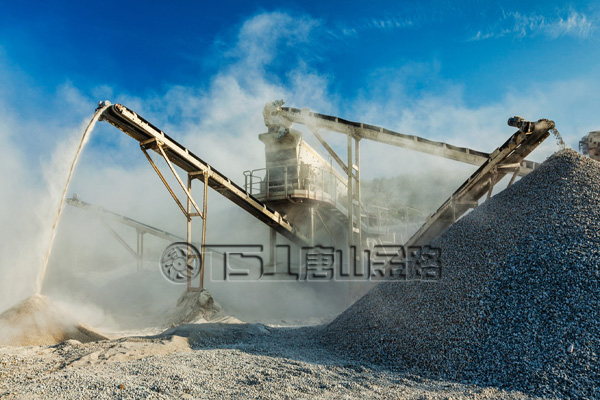 污染嚴(yán)重的制砂機械