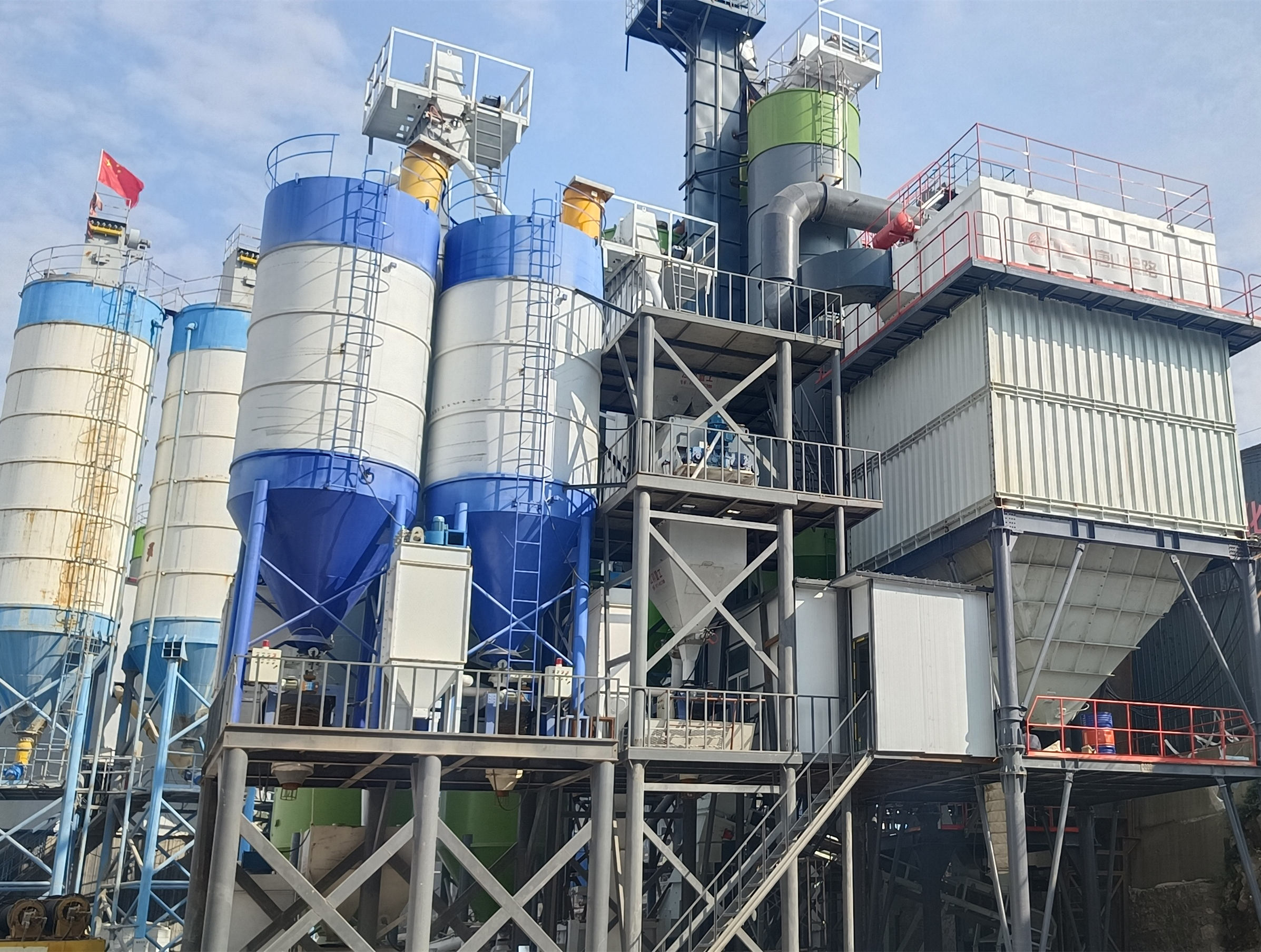 制砂樓設計：v9干式制砂樓，現(xiàn)代化制砂生產(chǎn)線